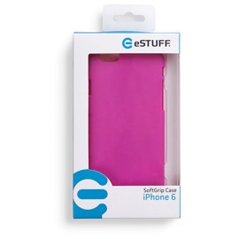 eSTUFF iPhone 6 SoftGrip Case - Pink